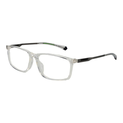 Polaroid Men's Transparent Optical Frames – Rectangle Design