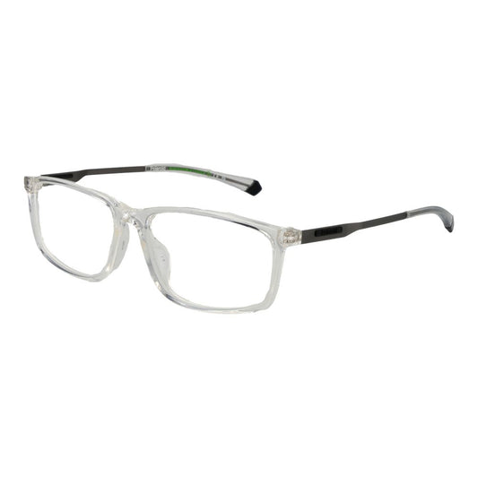 Polaroid Men's Transparent Optical Frames – Rectangle Design