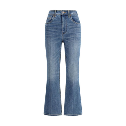 Tory Burch Cropped Flare Jeans