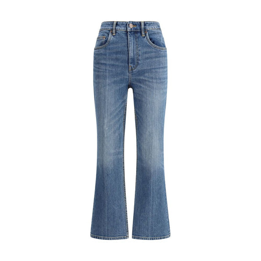 Tory Burch Cropped Flare Jeans