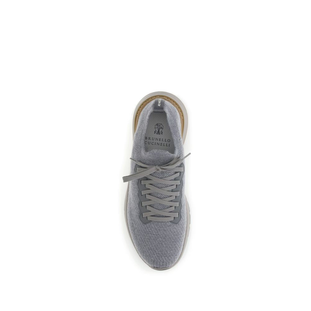 Brunello Cucinelli Wool Sneakers - Elevated Comfort and Style