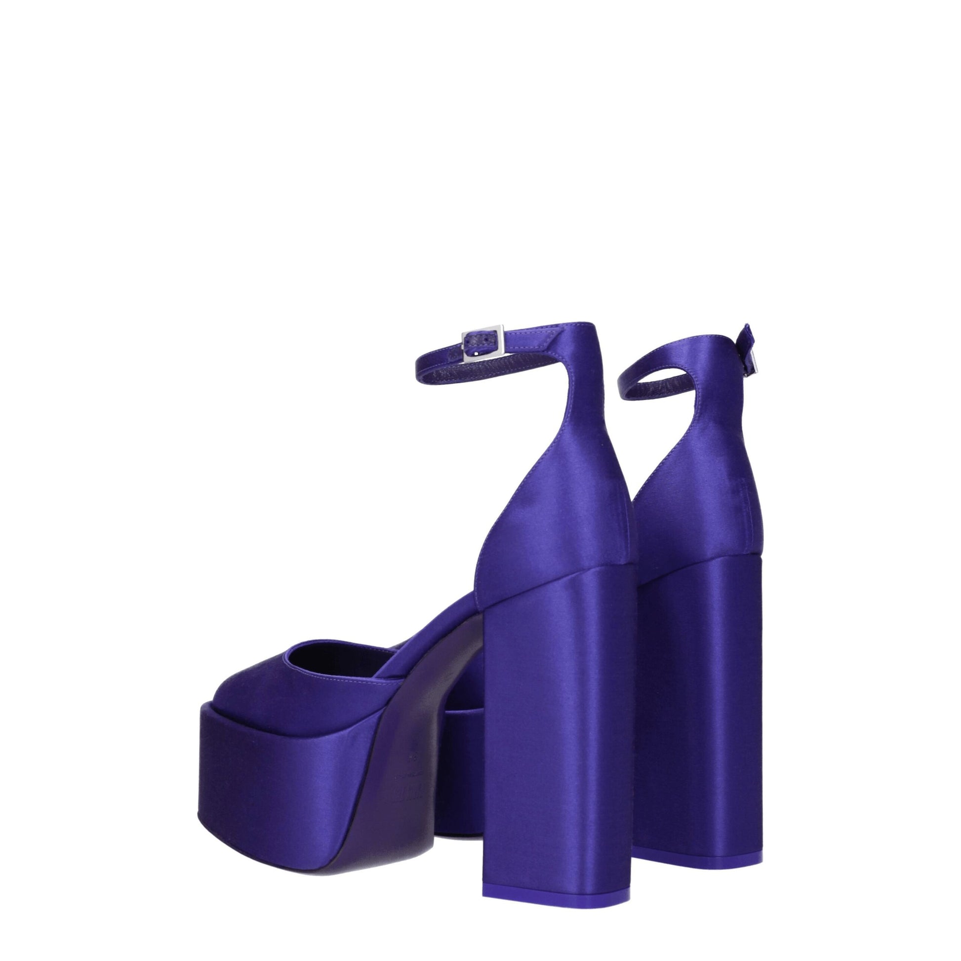 Paris Texas Purple Satin Sandal – A Touch of Elegance