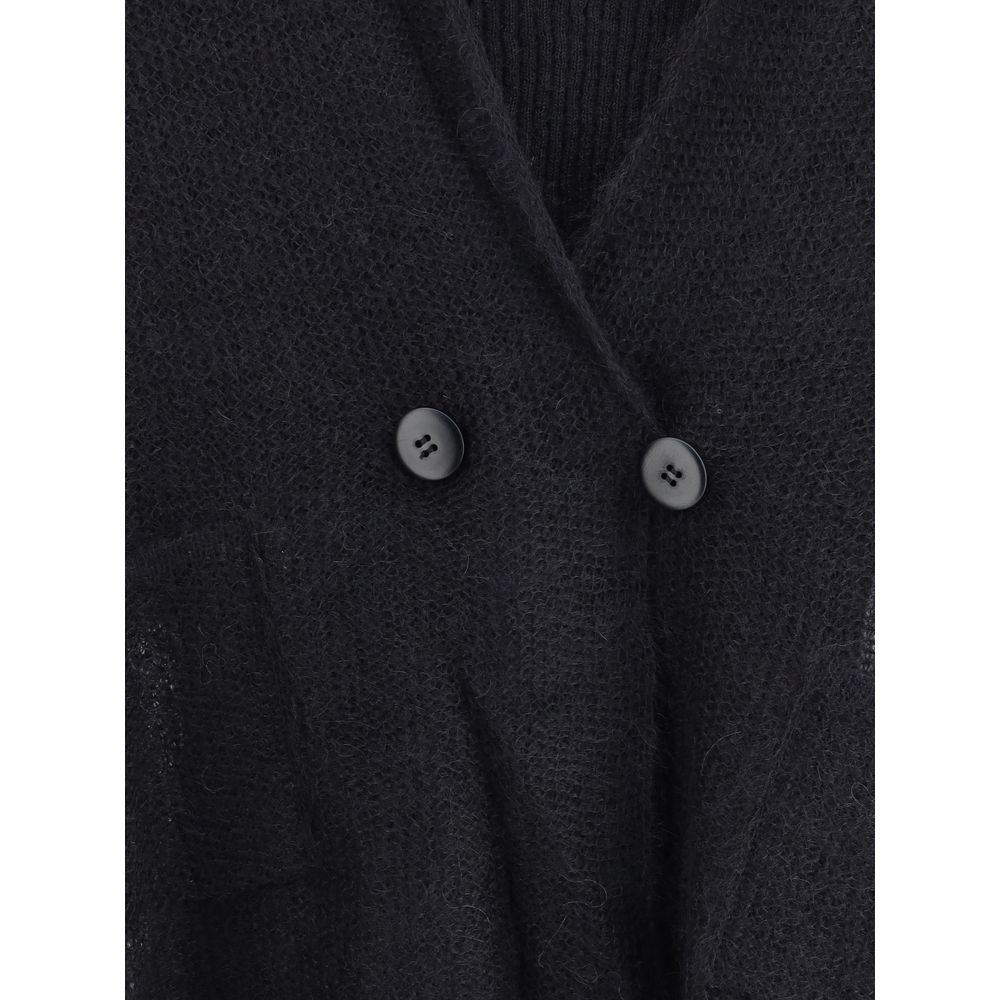 Giorgio Armani Double-Breasted Cardigan and Top Twin-Set
