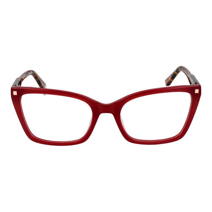 Polaroid Women’s Optical Frames – Burgundy Cat Eye Design