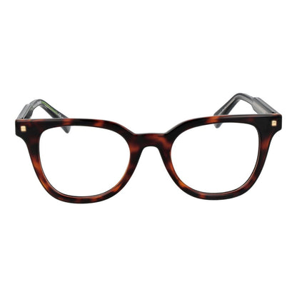 Polaroid Women’s Optical Frames – Brown Square Full-Rim