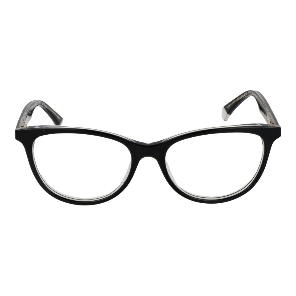 Polaroid Women's Optical Glasses – Black Oval Frame, 52mm