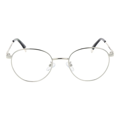 Polaroid Silver Unisex Optical Frames – Full-Rim Design