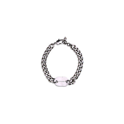 Alexander McQueen Skull Bracelet – Men’s Antique Silver Chain