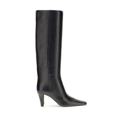 Saint Laurent High Leather Boots