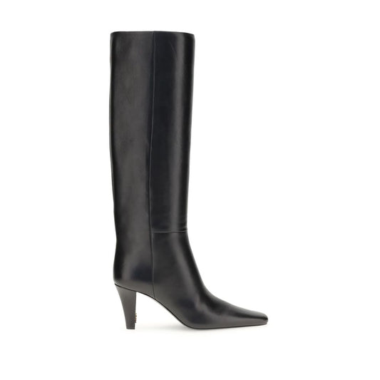 Saint Laurent High Leather Boots