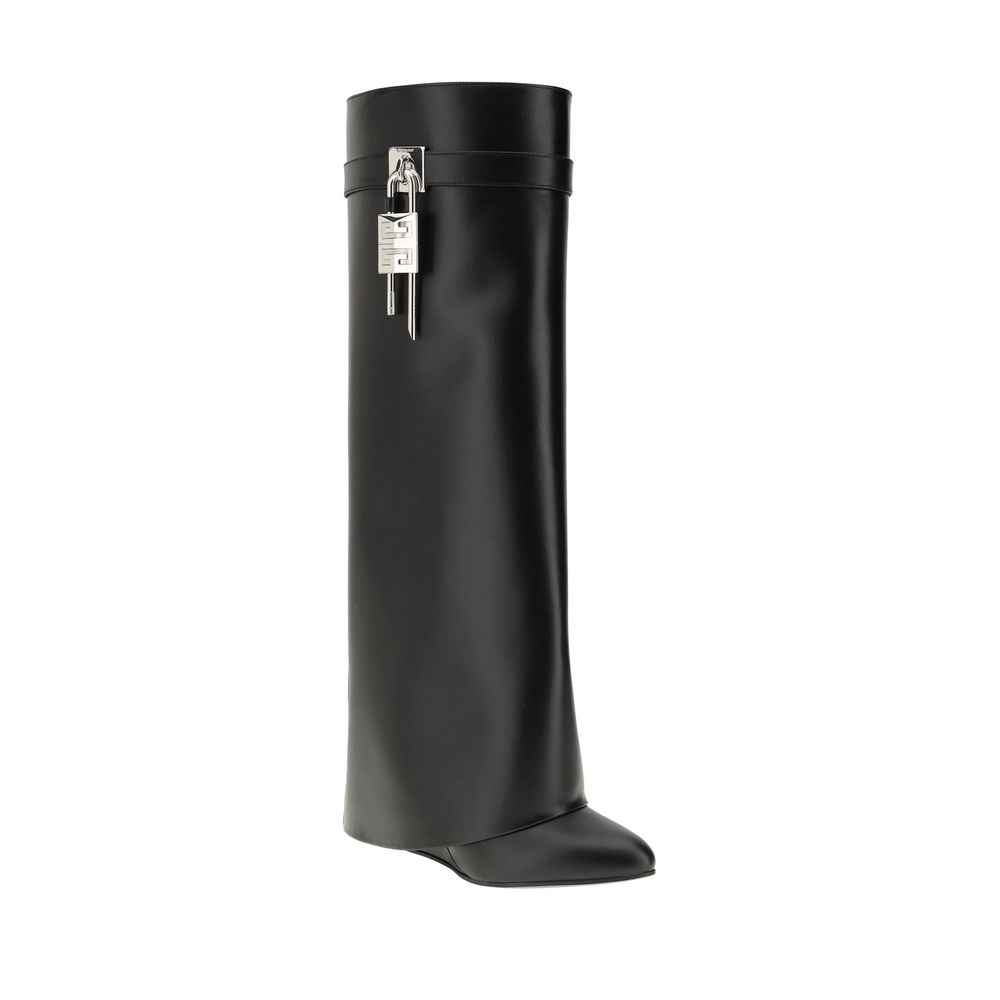 Givenchy Shark Lock Boots: Elegance Meets Bold Sophistication