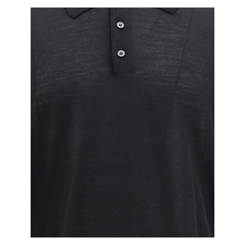 Golden Goose Virgin Wool Polo Shirt