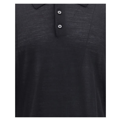 Golden Goose Virgin Wool Polo Shirt