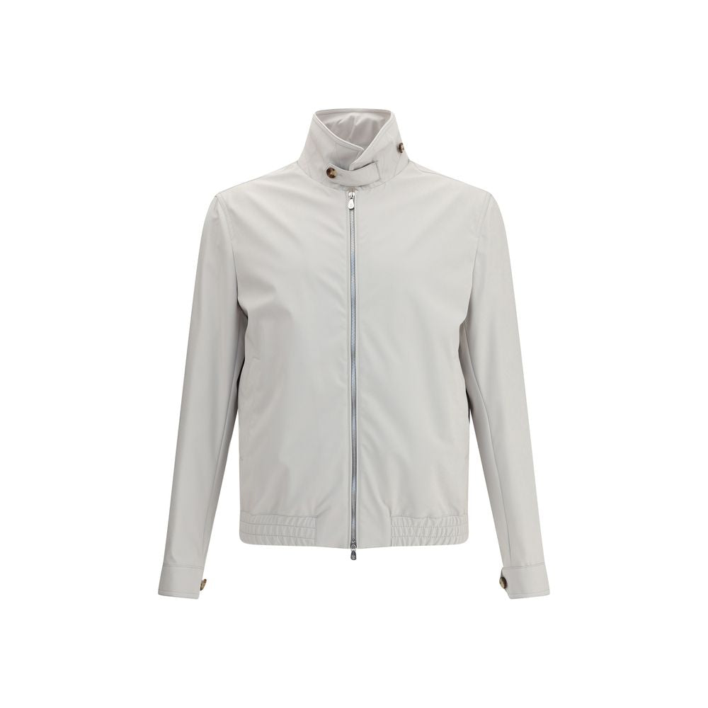 Brunello Cucinelli Nylon Jacket: Sporty Elegance Meets Functionality