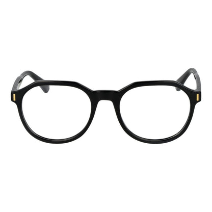 Polaroid Unisex Optical Frames – Black Full-Rim Style, 52mm