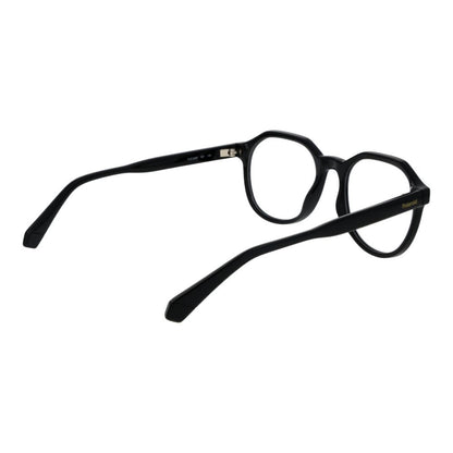 Polaroid Unisex Optical Frames – Black Full-Rim Style, 52mm
