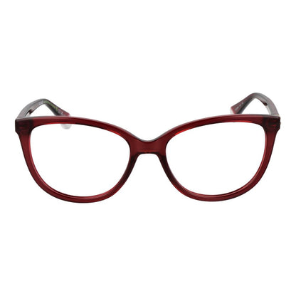 Polaroid Women’s Optical Frames – Burgundy Cat Eye Design