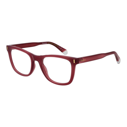 Polaroid Women’s Optical Glasses – Red Rectangle Frame