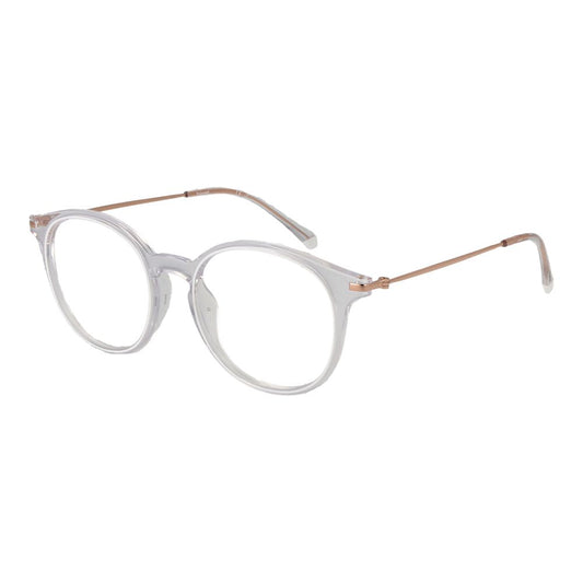 Polaroid Unisex Optical Frames – White Full-Rim Design