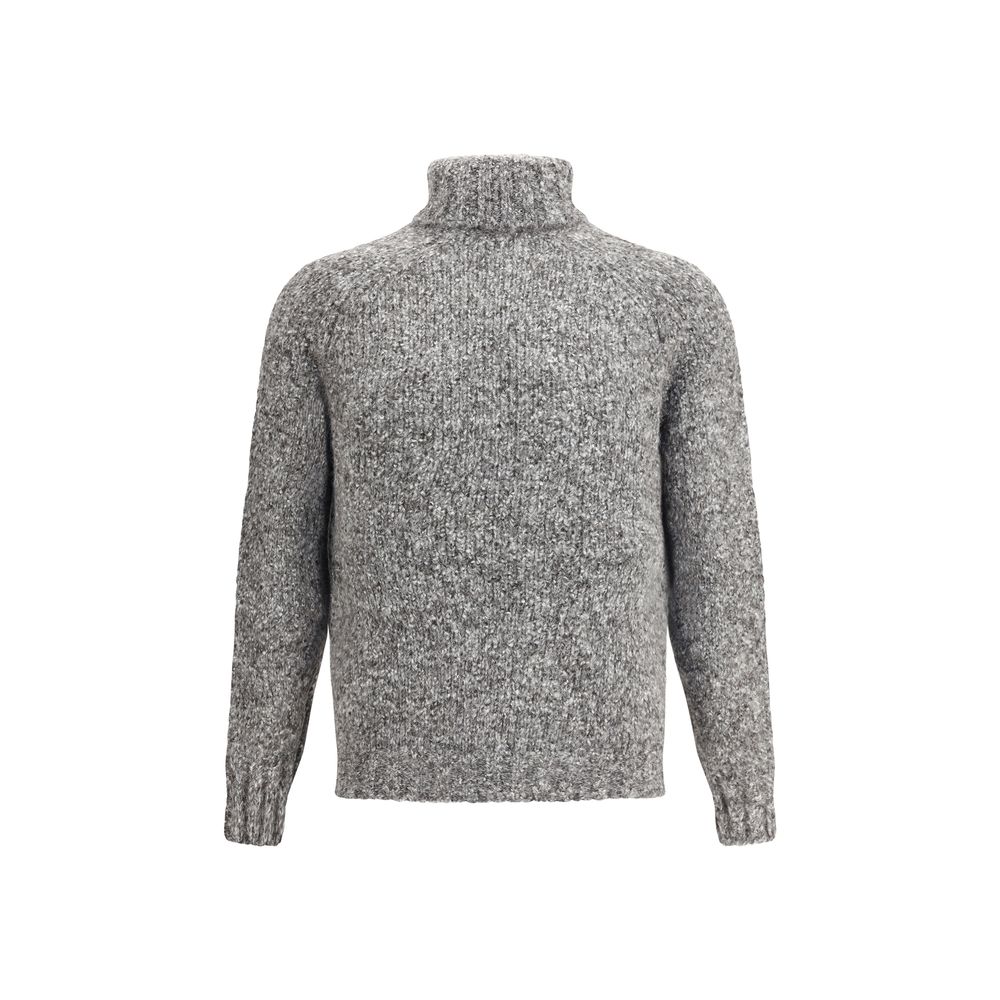 Brunello Cucinelli Buttoned Turtleneck Sweater