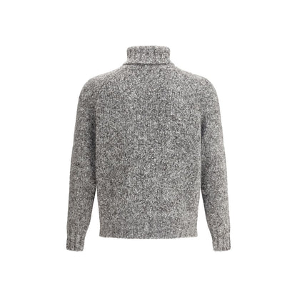 Brunello Cucinelli Buttoned Turtleneck Sweater