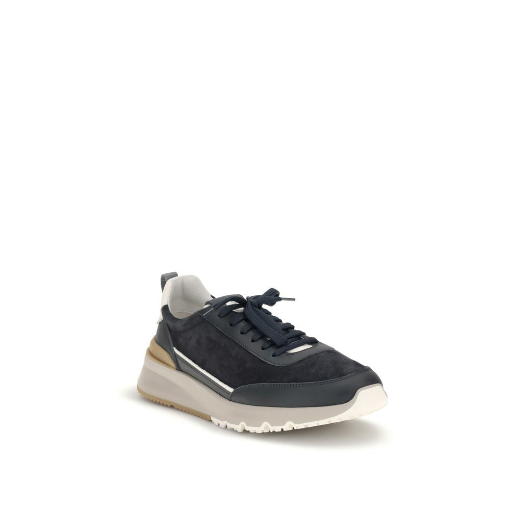 Brunello Cucinelli Leather Sneakers - A Blend of Elegance and Comfort