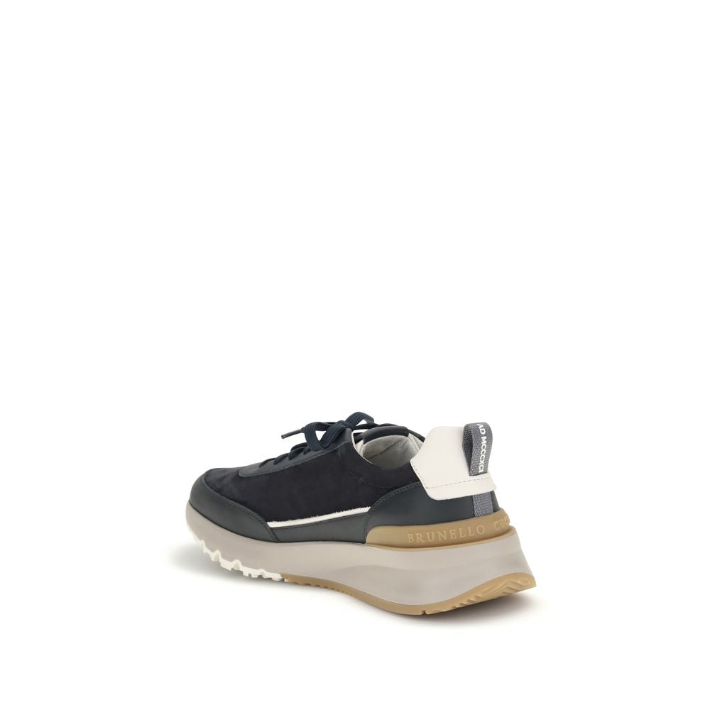 Brunello Cucinelli Leather Sneakers - A Blend of Elegance and Comfort