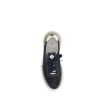 Brunello Cucinelli Leather Sneakers - A Blend of Elegance and Comfort
