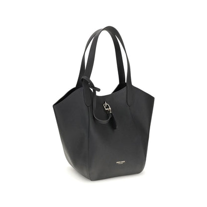 Giorgio Armani Medium Suede Shoulder Bag