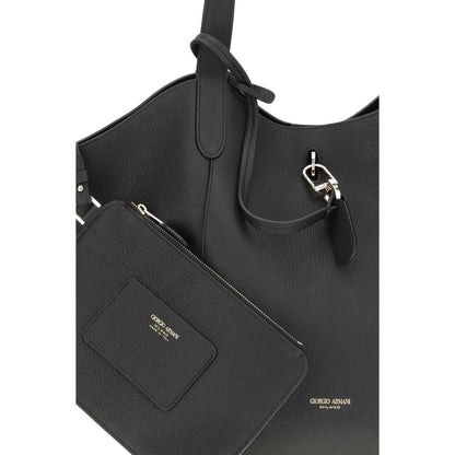 Giorgio Armani Medium Suede Shoulder Bag