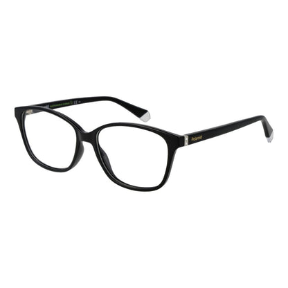 Polaroid Women's Optical Frames – Black Rectangle, 55mm