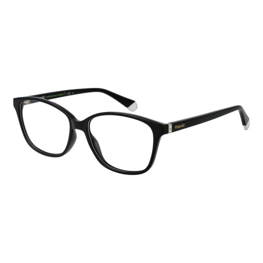 Polaroid Women's Optical Frames – Black Rectangle, 55mm