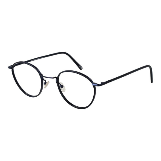 Andy Wolf Blue Unisex Optical Frames – Panto Style, 47mm