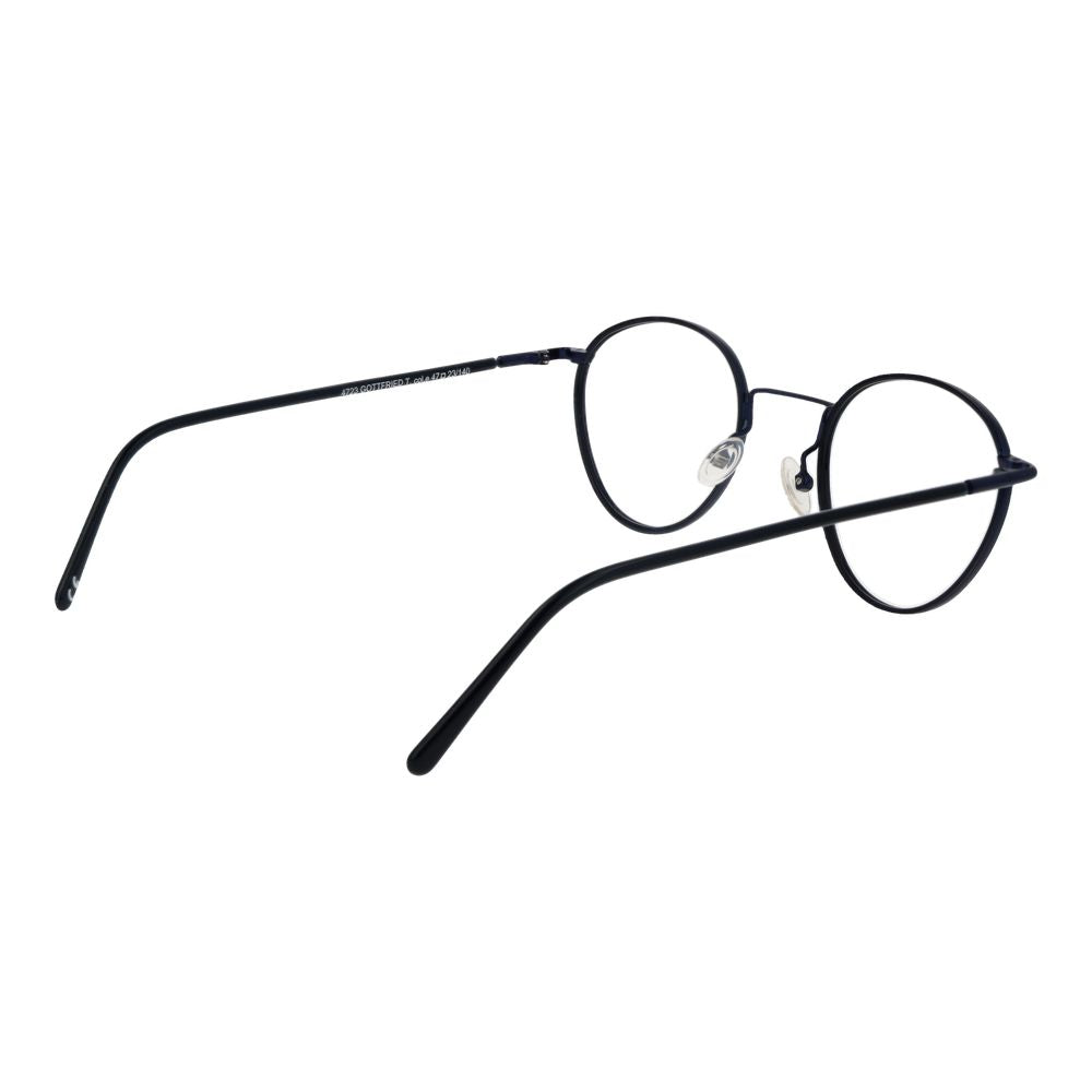 Andy Wolf Blue Unisex Optical Frames – Panto Style, 47mm