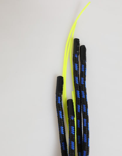 Dolce & Gabbana Multicolor Polyester Tape String DG Logo Keychain