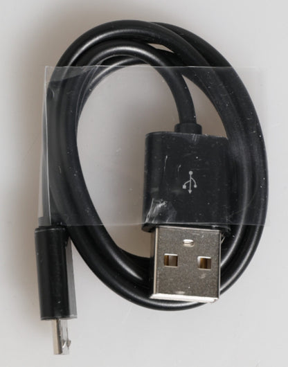 Dolce & Gabbana Black Exoctic Leather Embossed 3000mAh Power Bank Charger USB