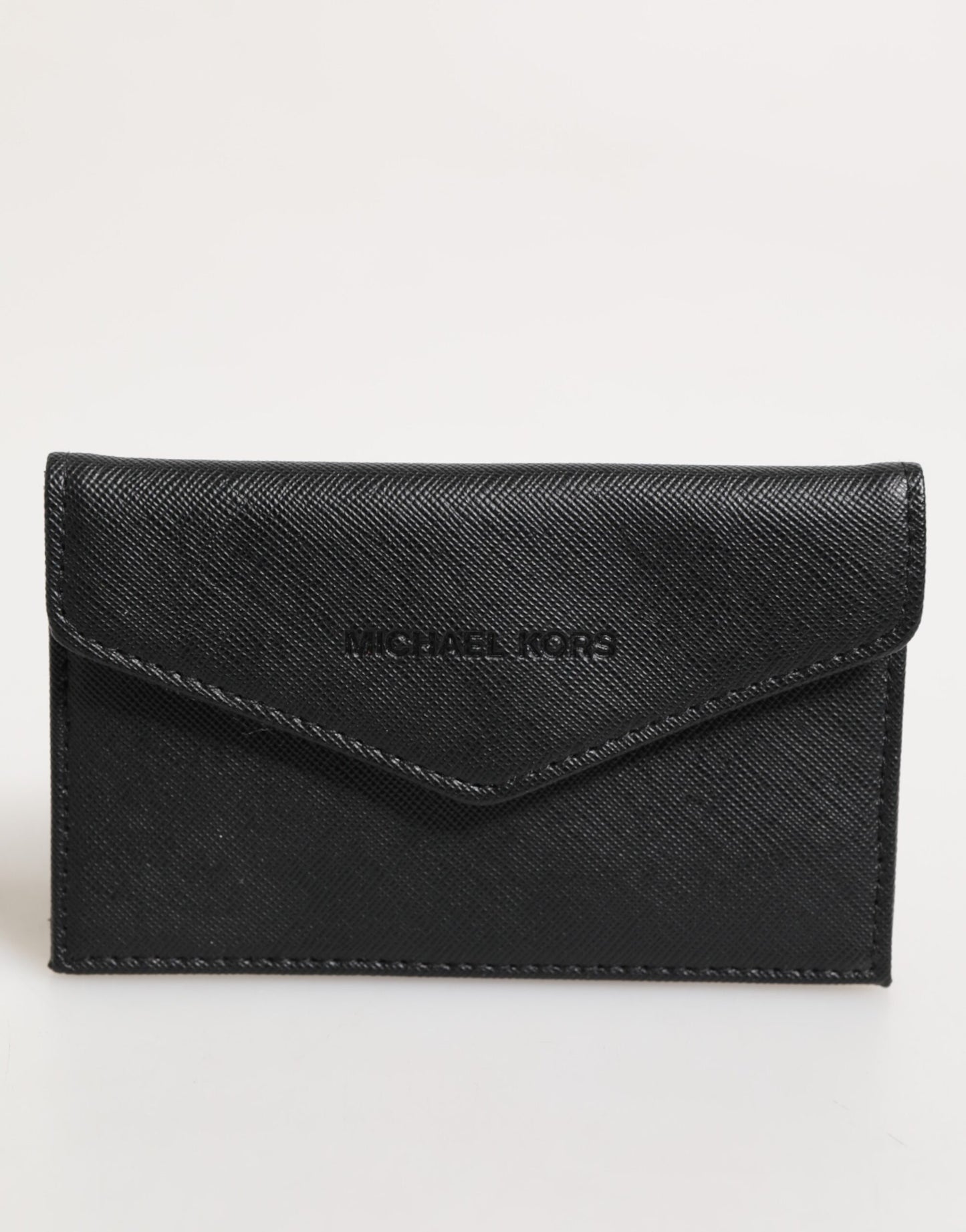 Michael Kors Black Saffiano Leather Envelope Holder Men's Accessory Wallet