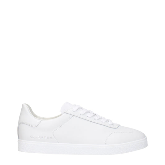 Givenchy White Leather Low Tops: Effortless Luxury Footwear