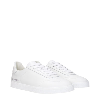 Givenchy White Leather Low Tops: Effortless Luxury Footwear