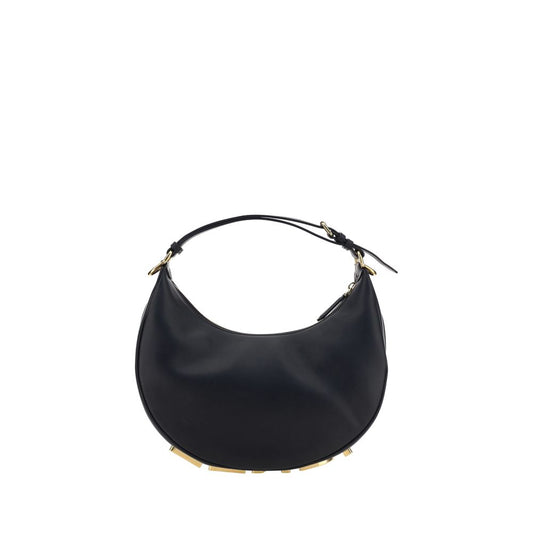 Fendi Black Smooth Leather Fendigraphy Bag