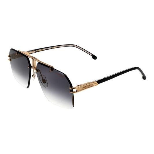 Carrera Gold Men’s Rimless Sunglasses – Grey Lenses, 63mm
