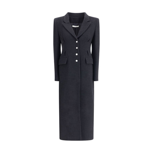 Alessandra Rich Tweed Long Coat