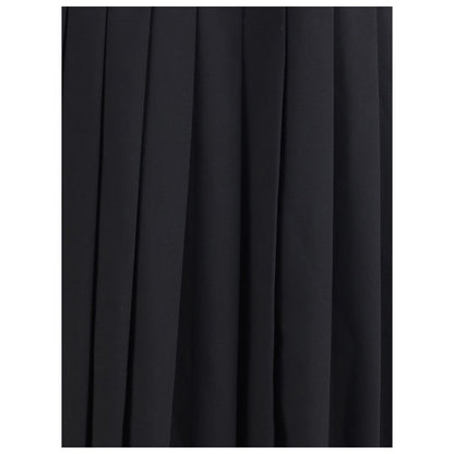 Alessandra Rich Pleated Midi Skirt
