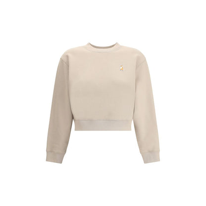 Maison Kitsuné Lady Fox Crop Sweatshirt