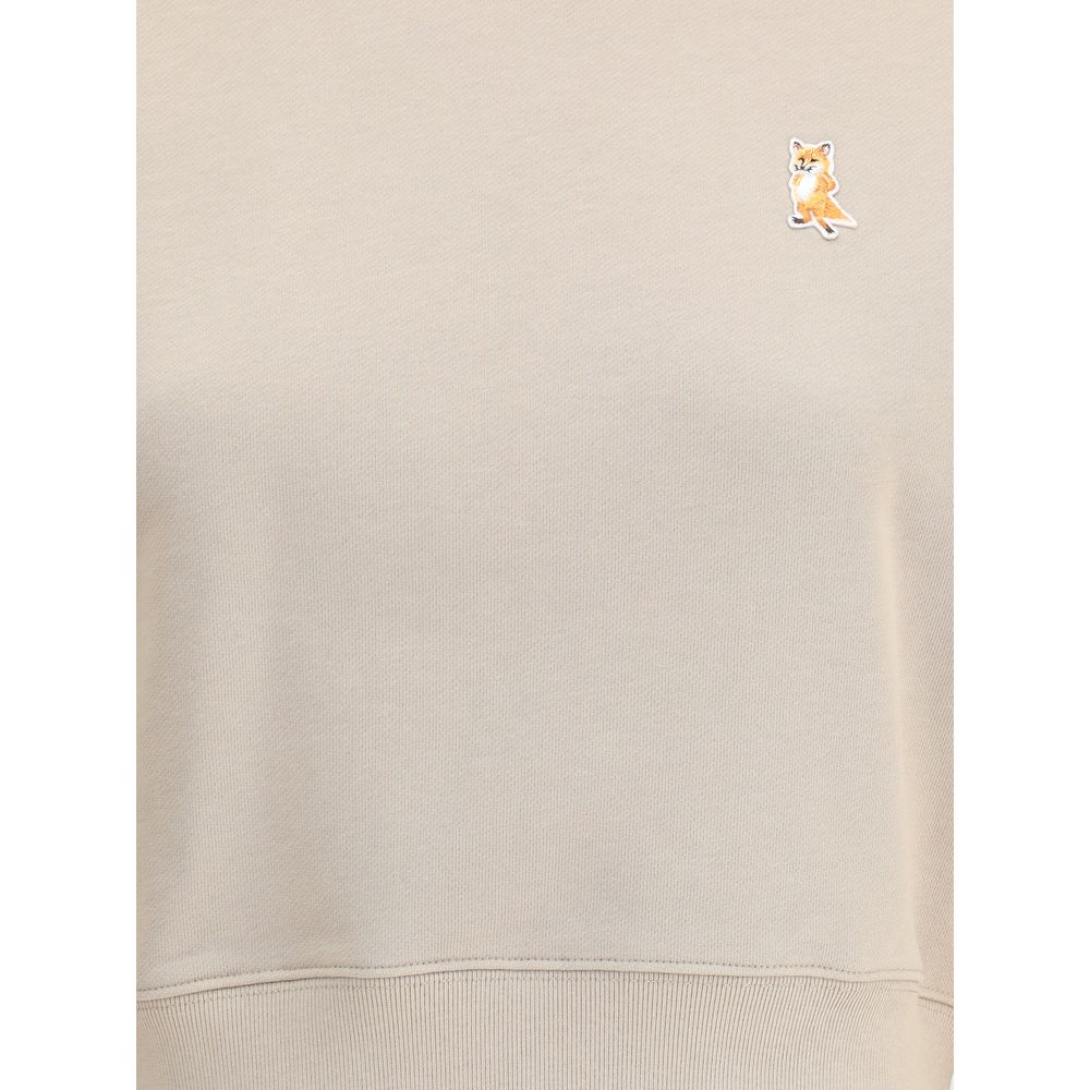 Maison Kitsuné Lady Fox Crop Sweatshirt
