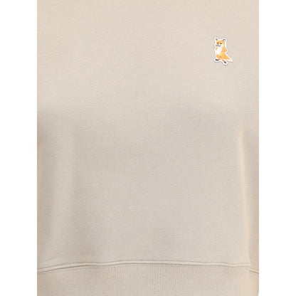 Maison Kitsuné Lady Fox Crop Sweatshirt