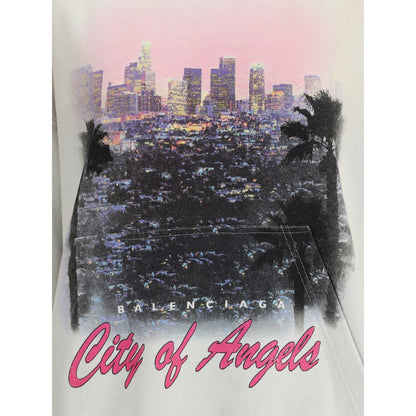 Balenciaga White City of Angels Hoodie