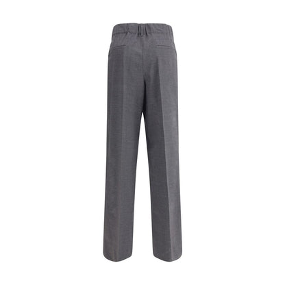 P.A.R.O.S.H. Virgin Wool Wide-Leg Pants