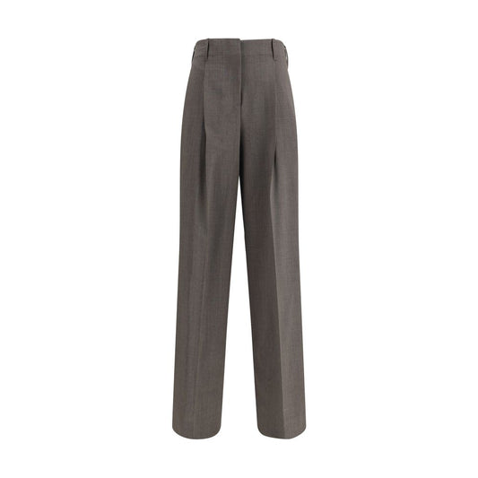P.A.R.O.S.H. Virgin Wool Wide-Leg Pants