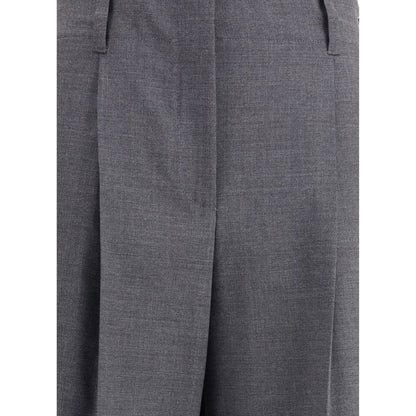 P.A.R.O.S.H. Virgin Wool Wide-Leg Pants